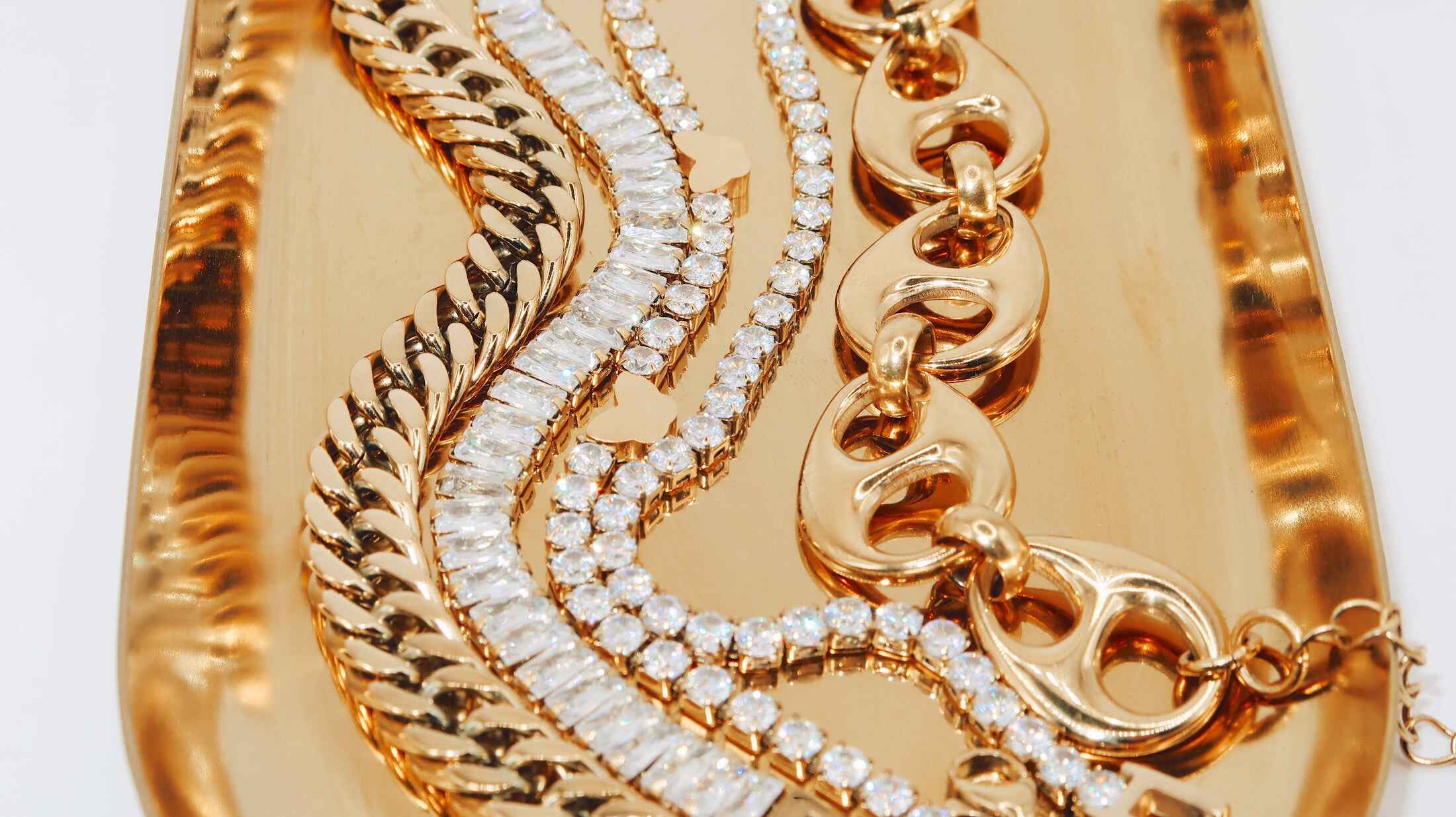 AMBER 18K PVD Gold Plated Watch Bracelet amber-18k-pvd-gold-plated-watch-bracelet