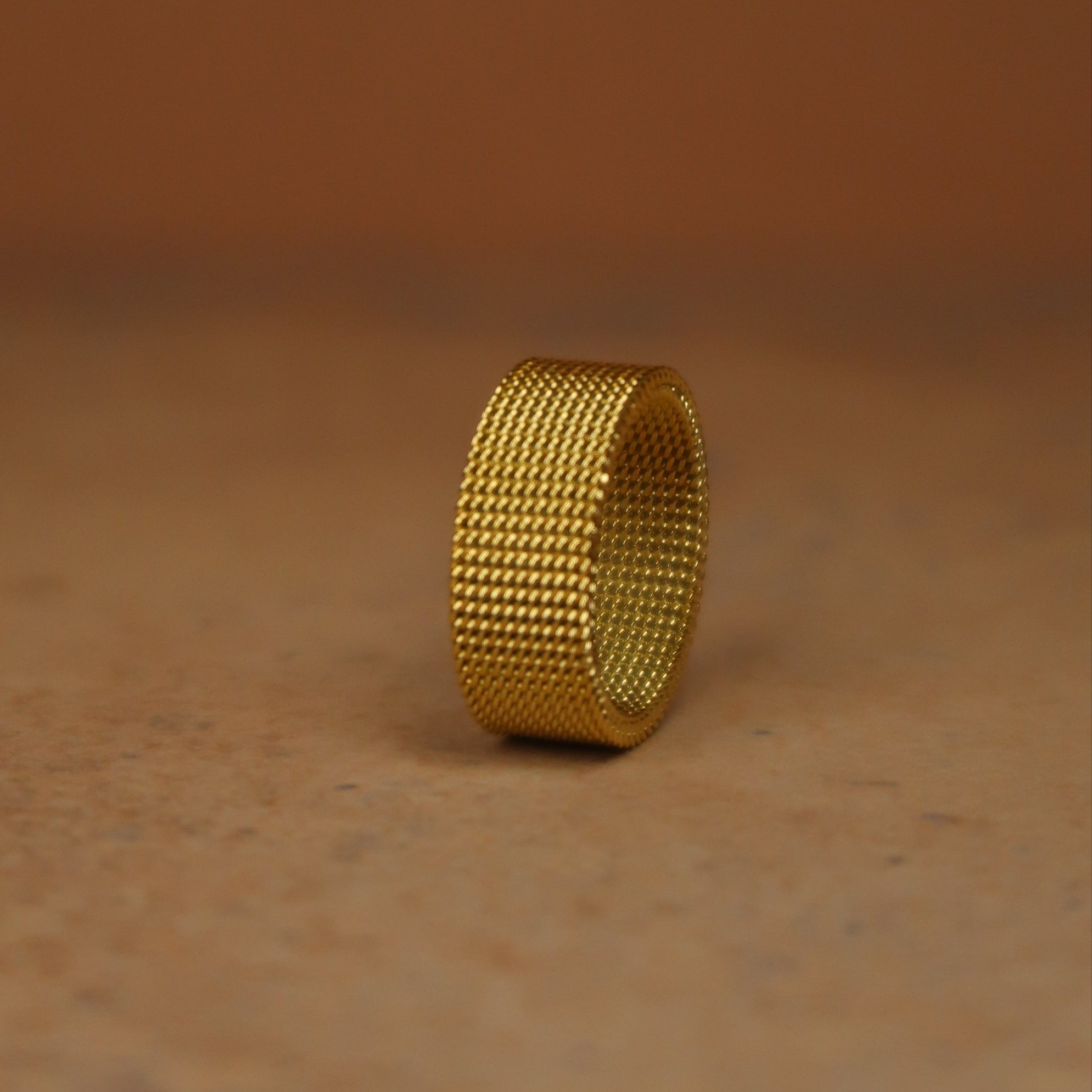 Yalannie - Stackable Woven Gold Ring